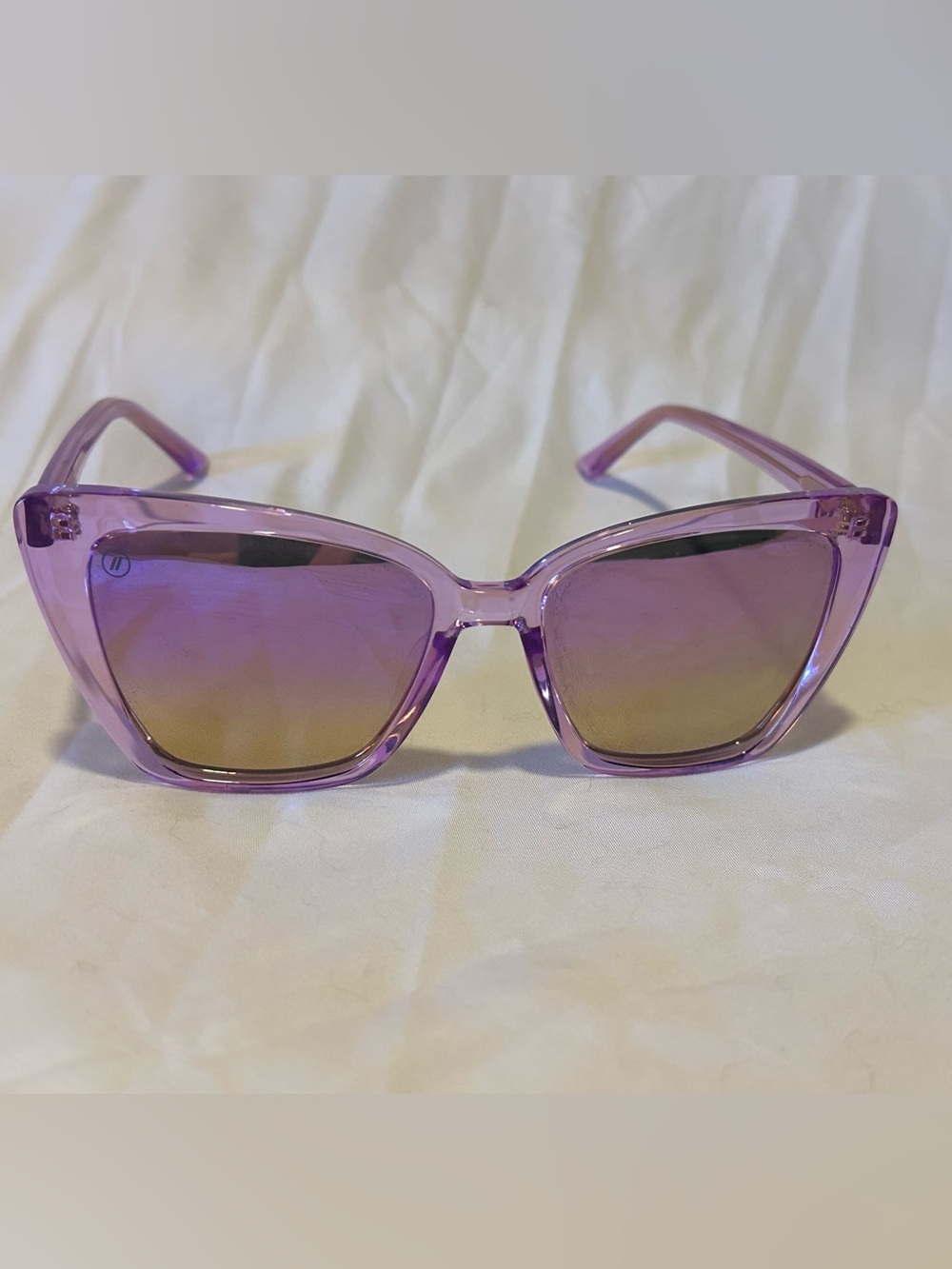 Blenders Eyewear Purple Sunglasses with Gradient Lenses and FREE Case